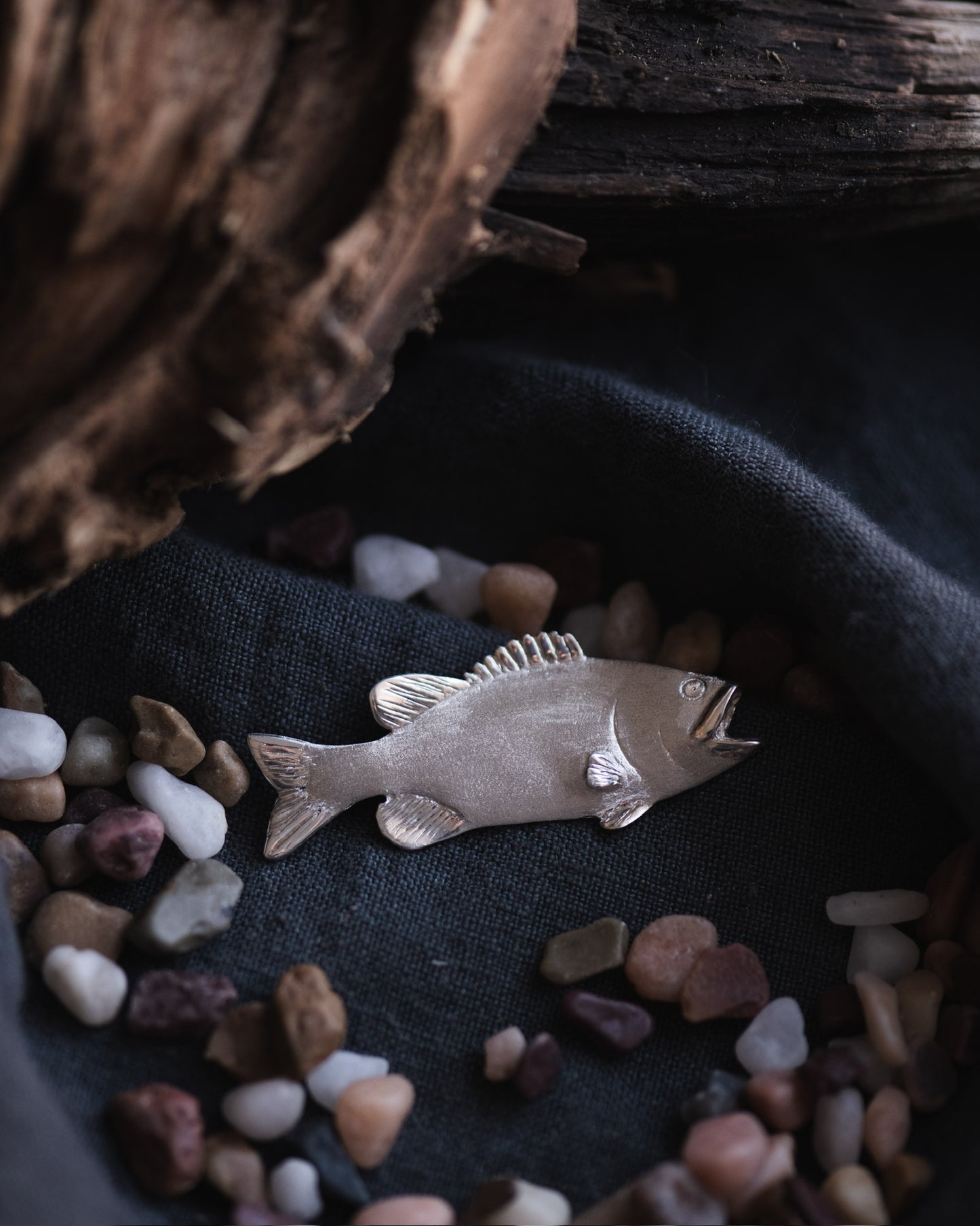 Large Mouth Bass Brooch