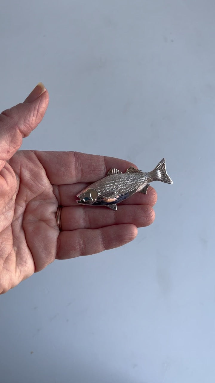 Large Mouth Bass Brooch