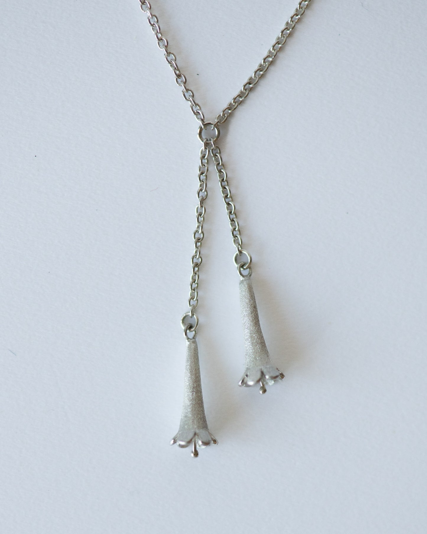 Trumpet Lariat | Sterling Silver