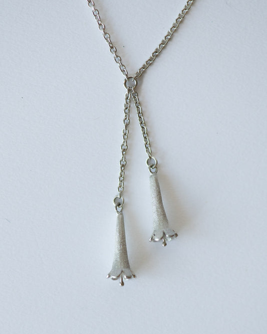 Trumpet Lariat | Sterling Silver