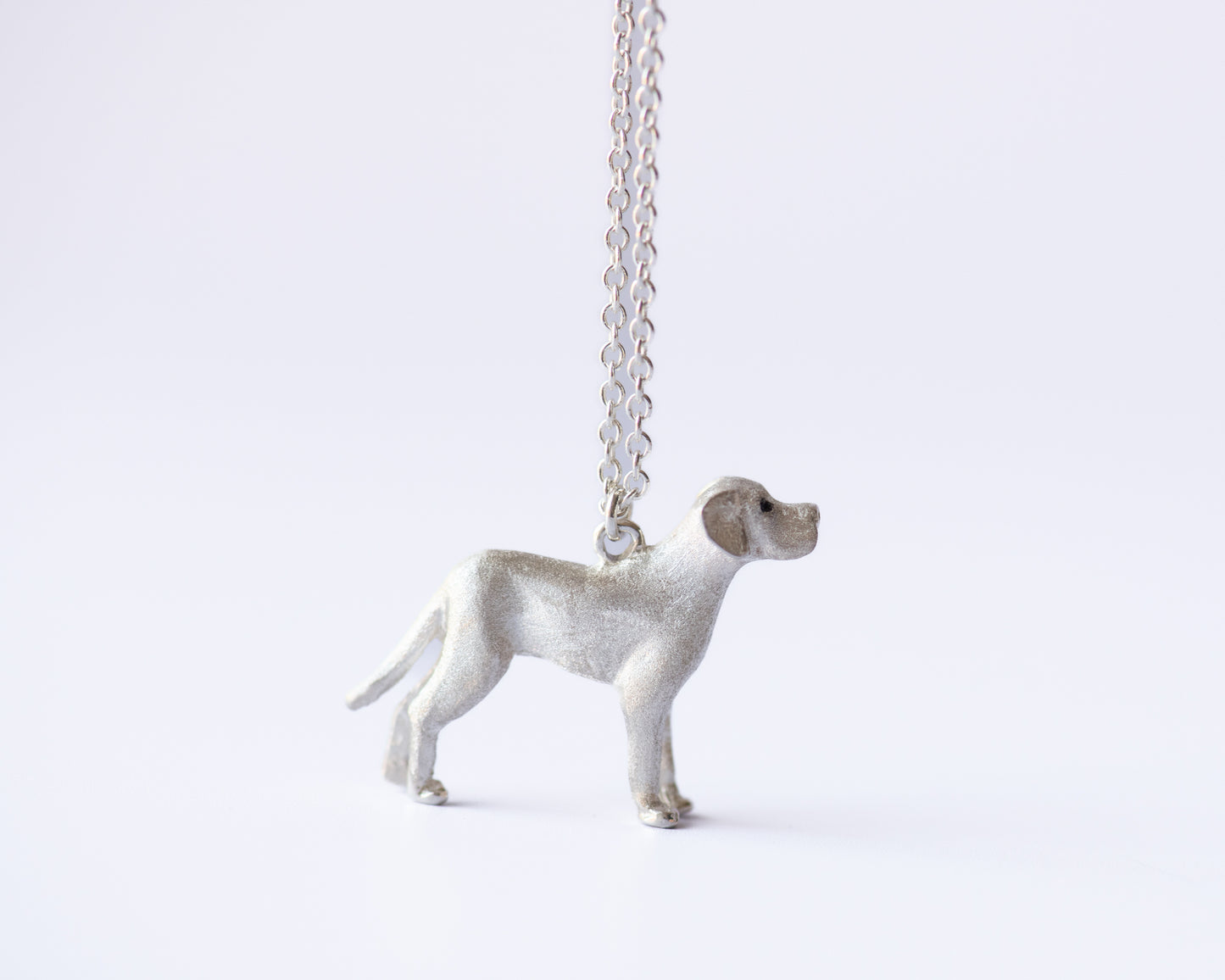 Labrador Retriever Pendant in Sterling Silver