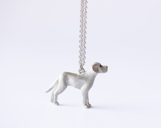 Labrador Retriever Pendant in Sterling Silver
