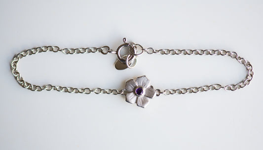 Phlox Bracelet in Sterling Silver