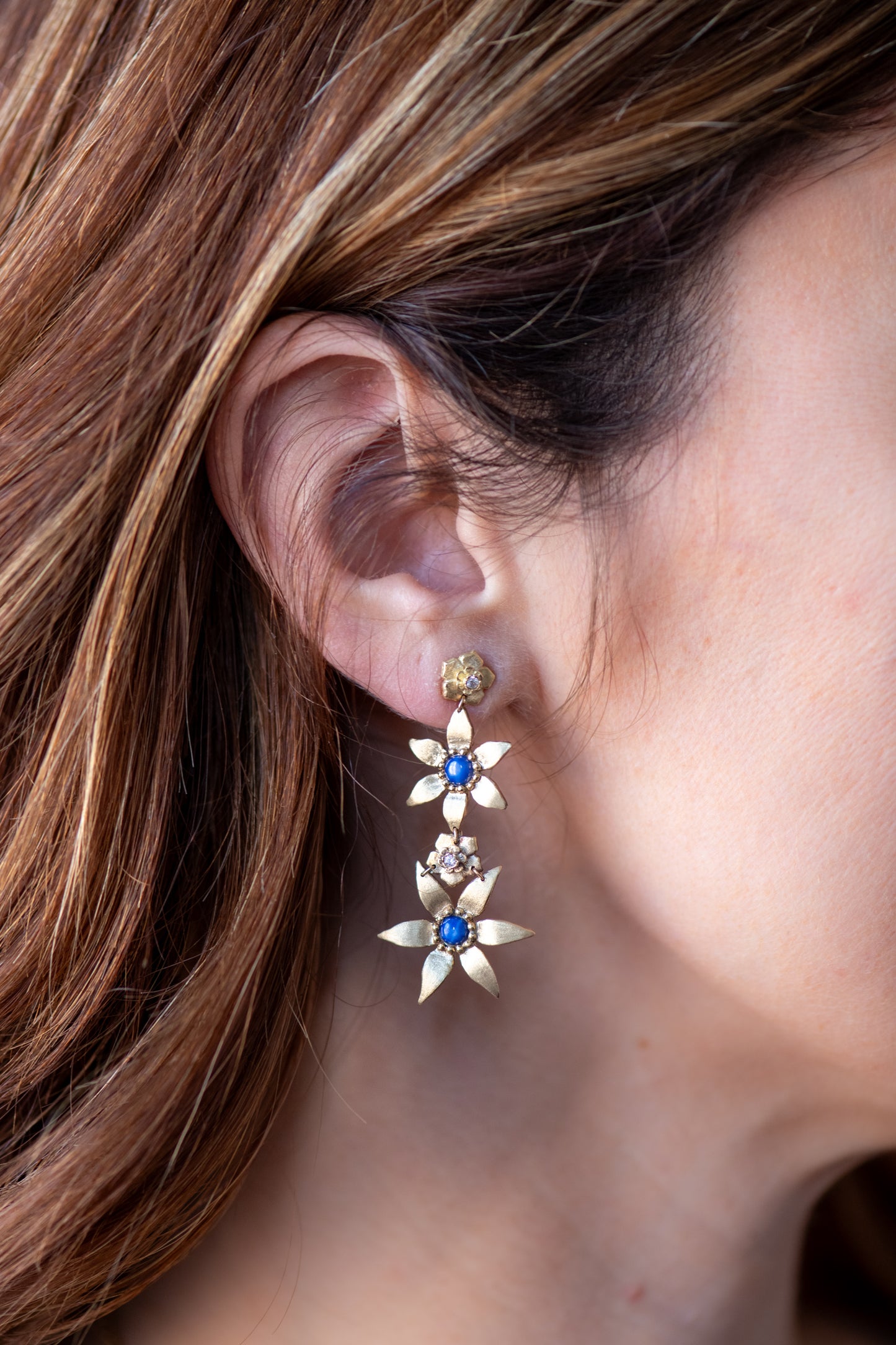 Starflower Drop Earrings