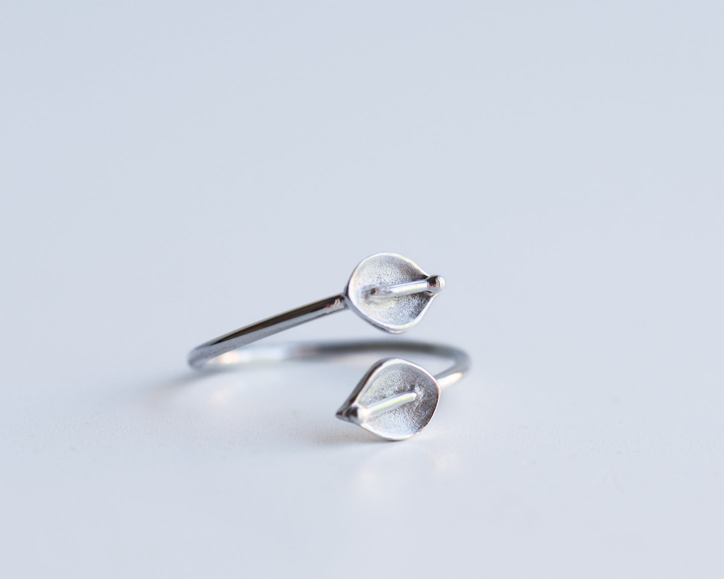 Calla Lily Bypass Ring