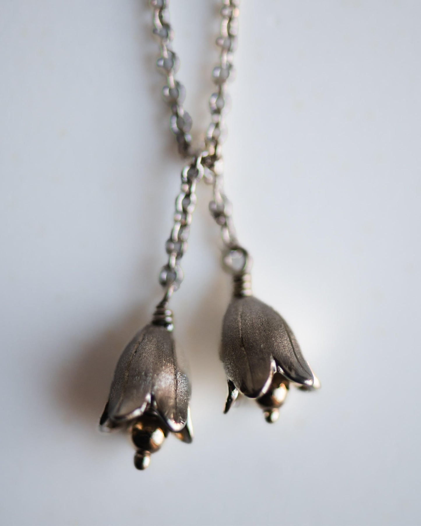 Lily of the Valley Necklace in Sterling Silver