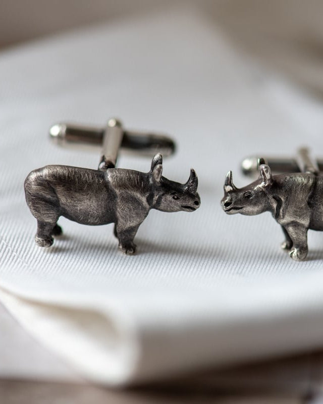 Rhinoceros Cufflinks