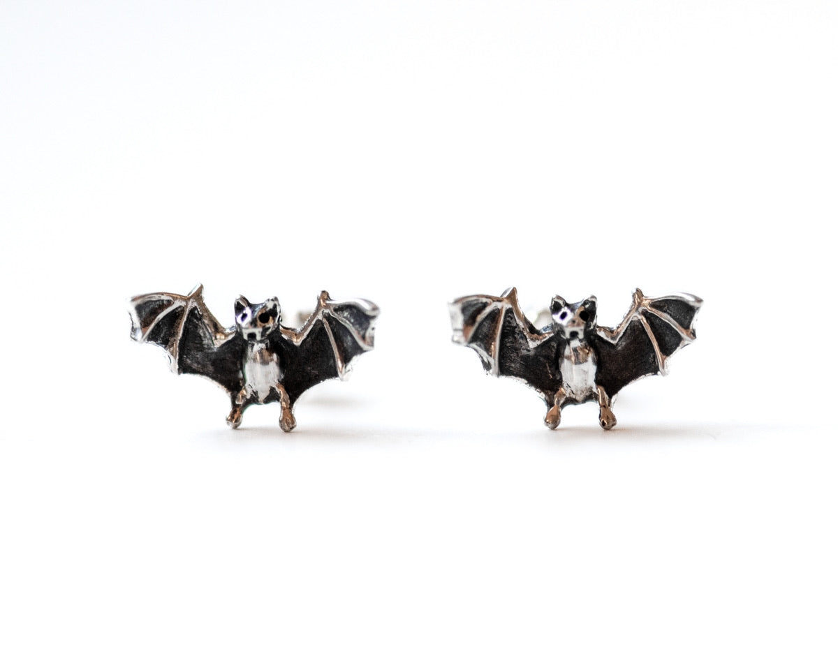 Bat Stud Earrings