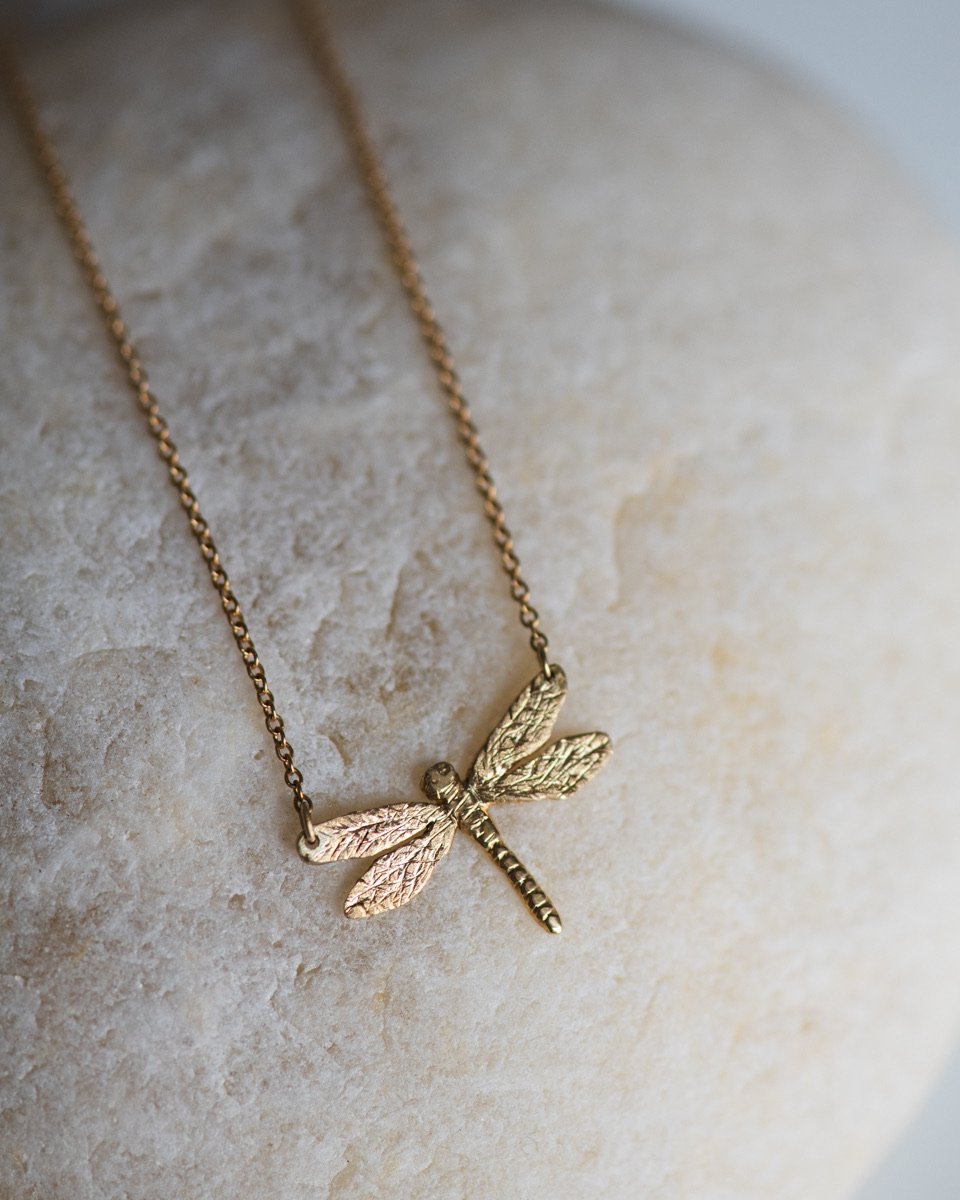 Mini Dragonfly Necklace
