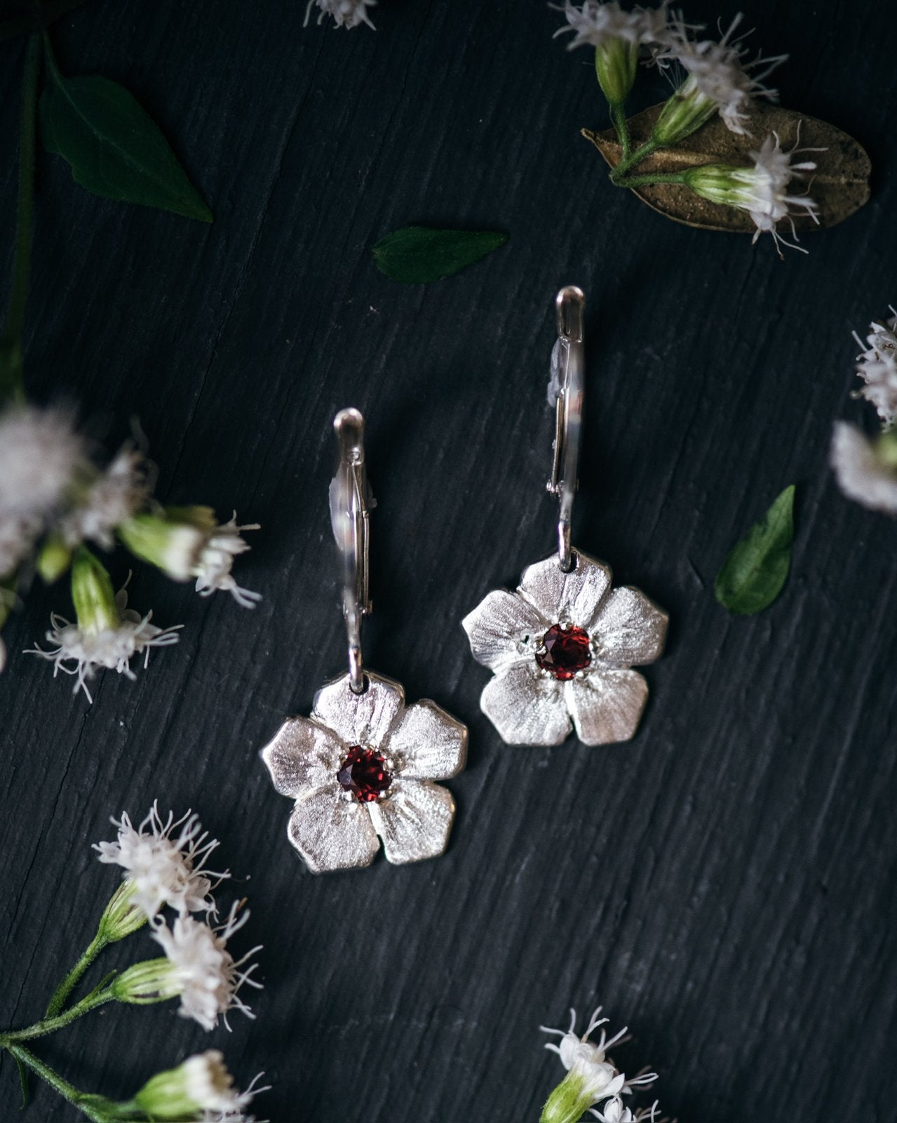 Phlox Lever Back Earrings