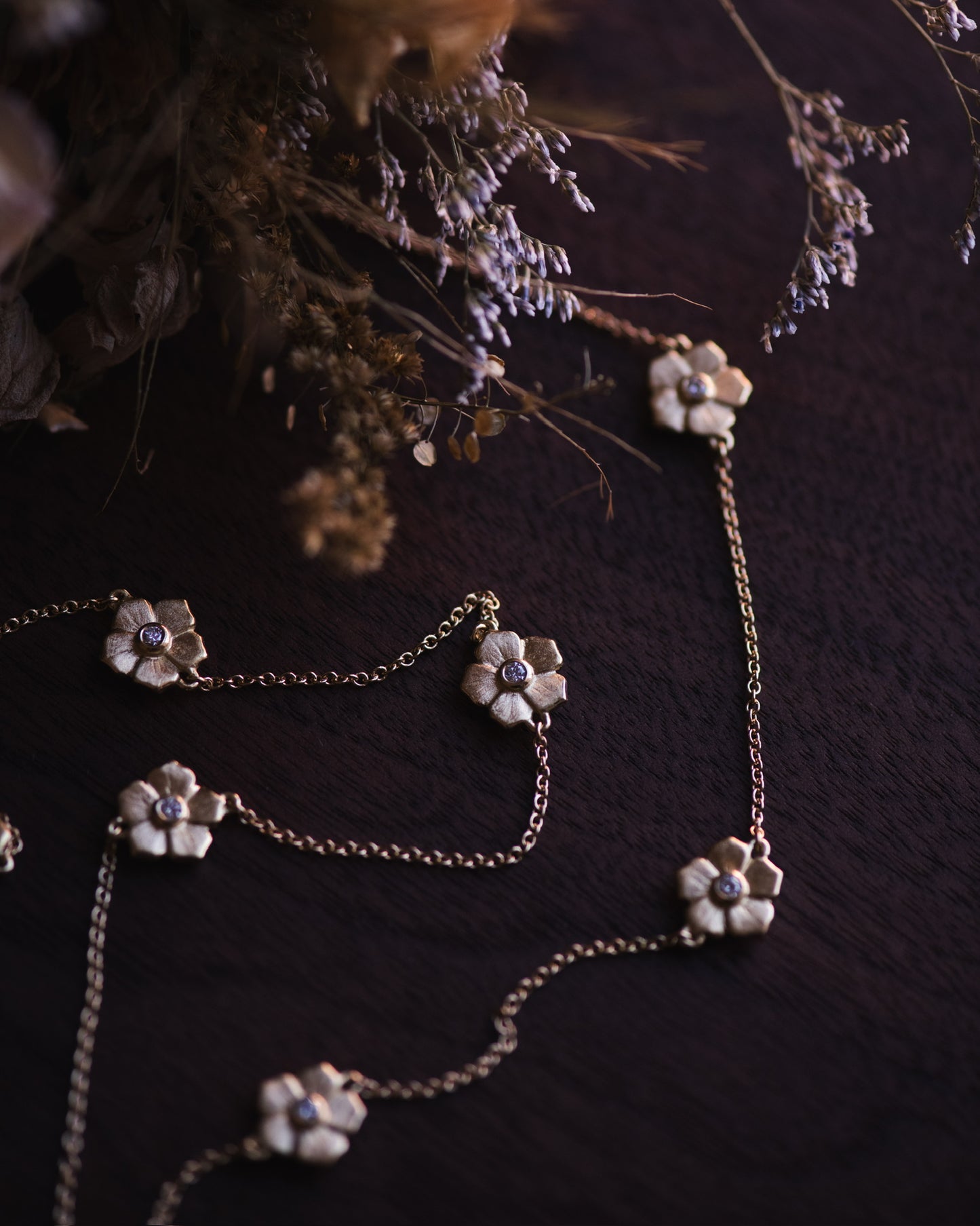 Phlox Station Necklace