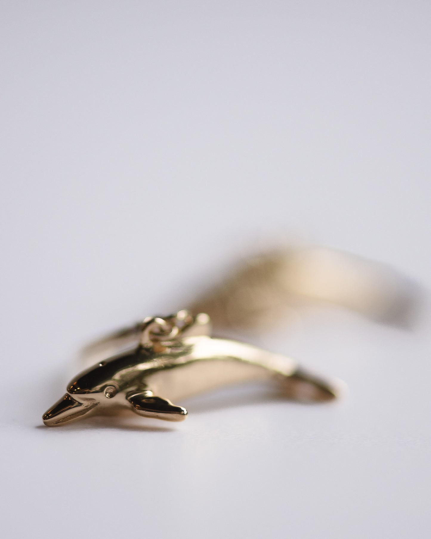 Dolphin Pendant | 18K Gold