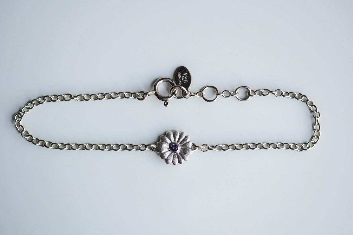 Daisy Sterling Bracelet