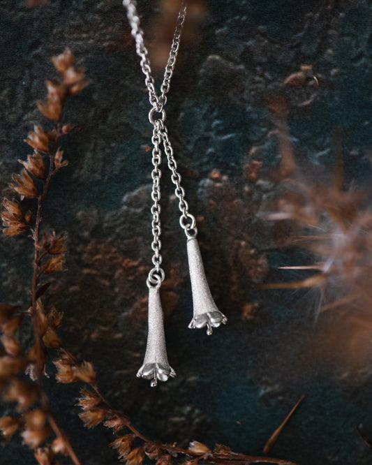 Trumpet Lariat | Sterling Silver