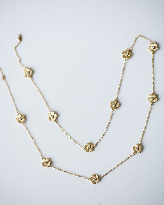 Phlox Station Necklace