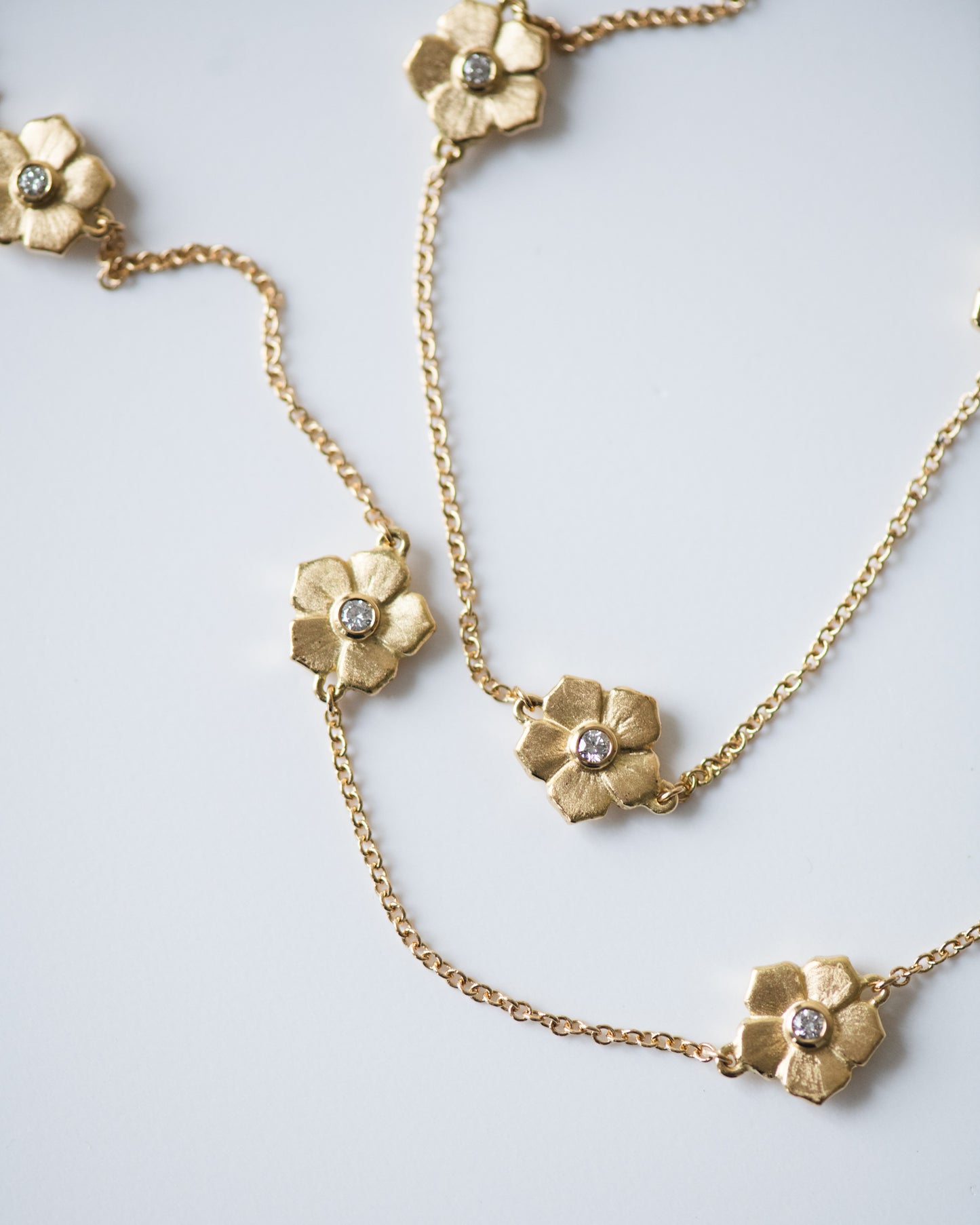 Phlox Station Necklace