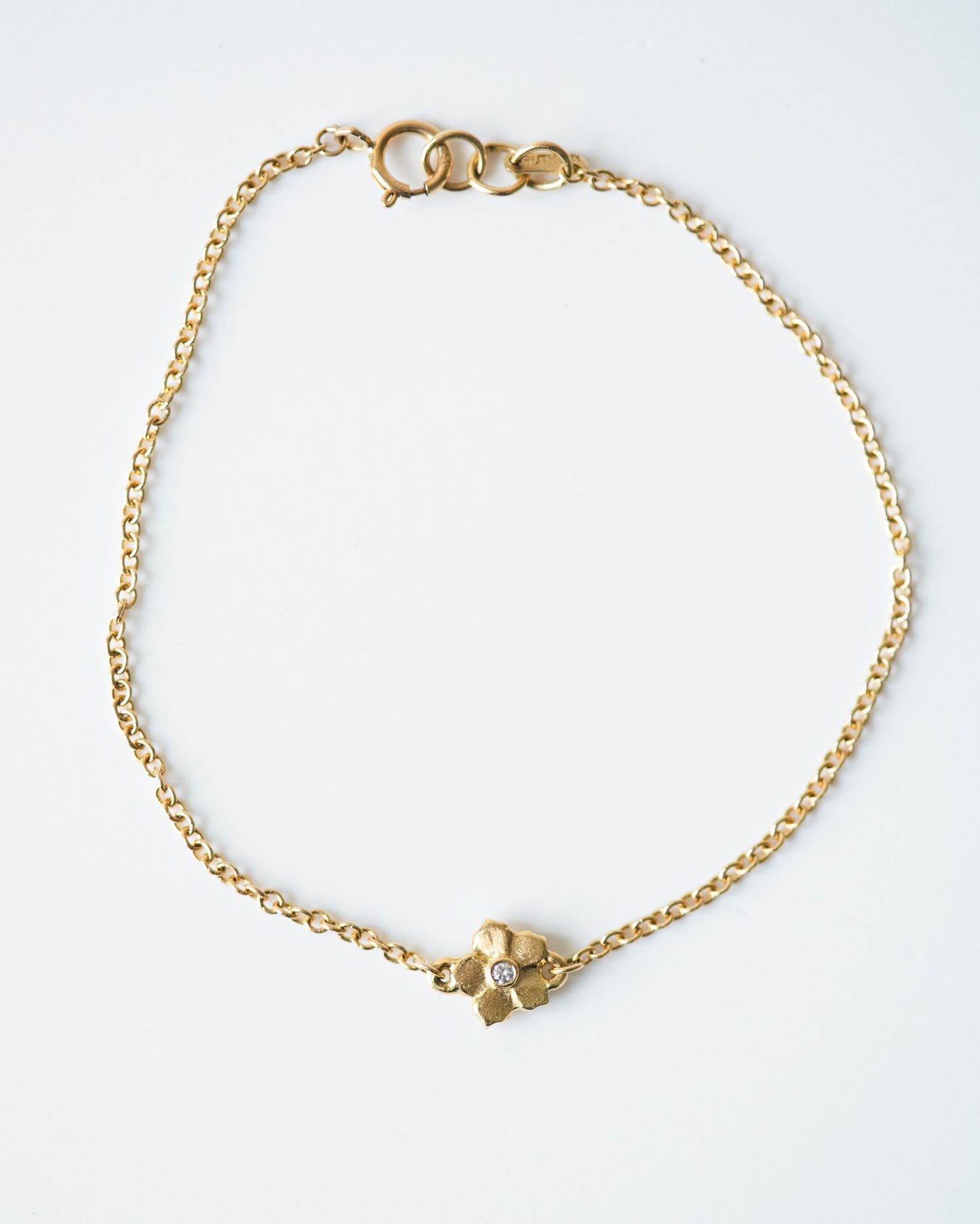 Forget-Me-Not Bracelet in 18K Gold