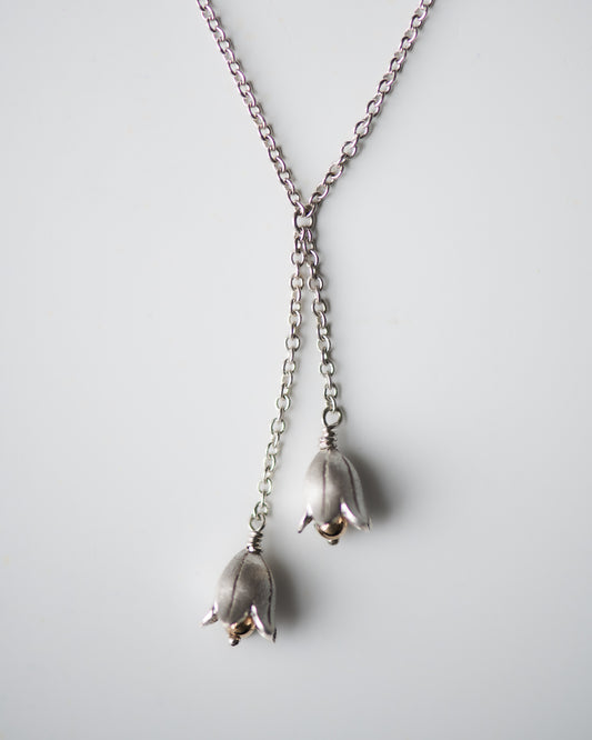 Lily of the Valley Necklace in Sterling Silver