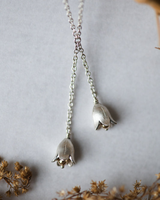 Lily of the Valley Necklace in Sterling Silver