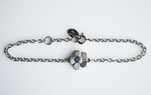 Phlox Bracelet in Sterling Silver