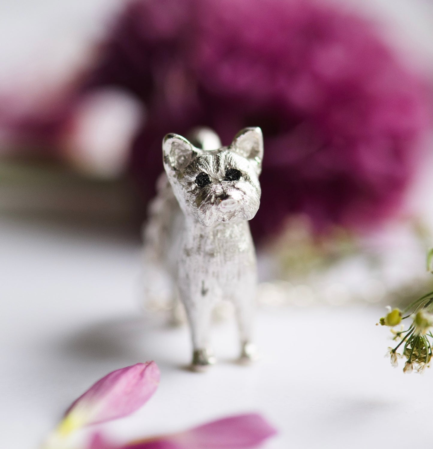 Pomeranian Pendant | Sterling Silver