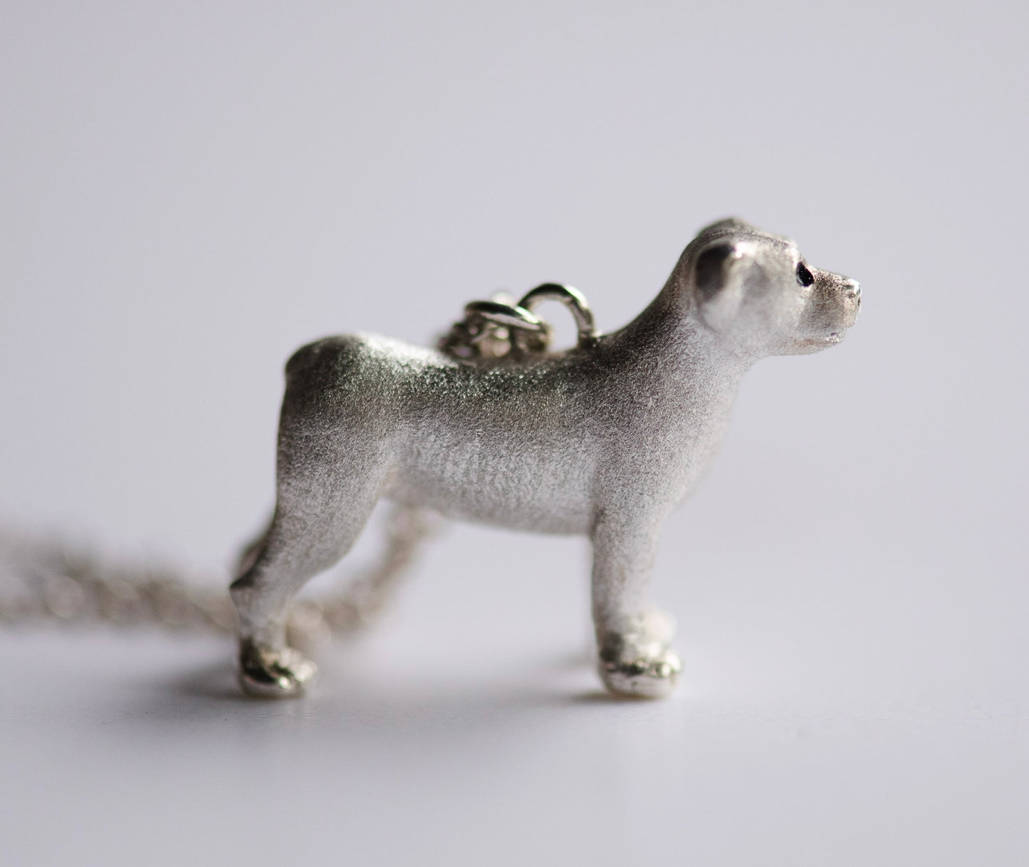 Rottweiler Pendant | Sterling Silver