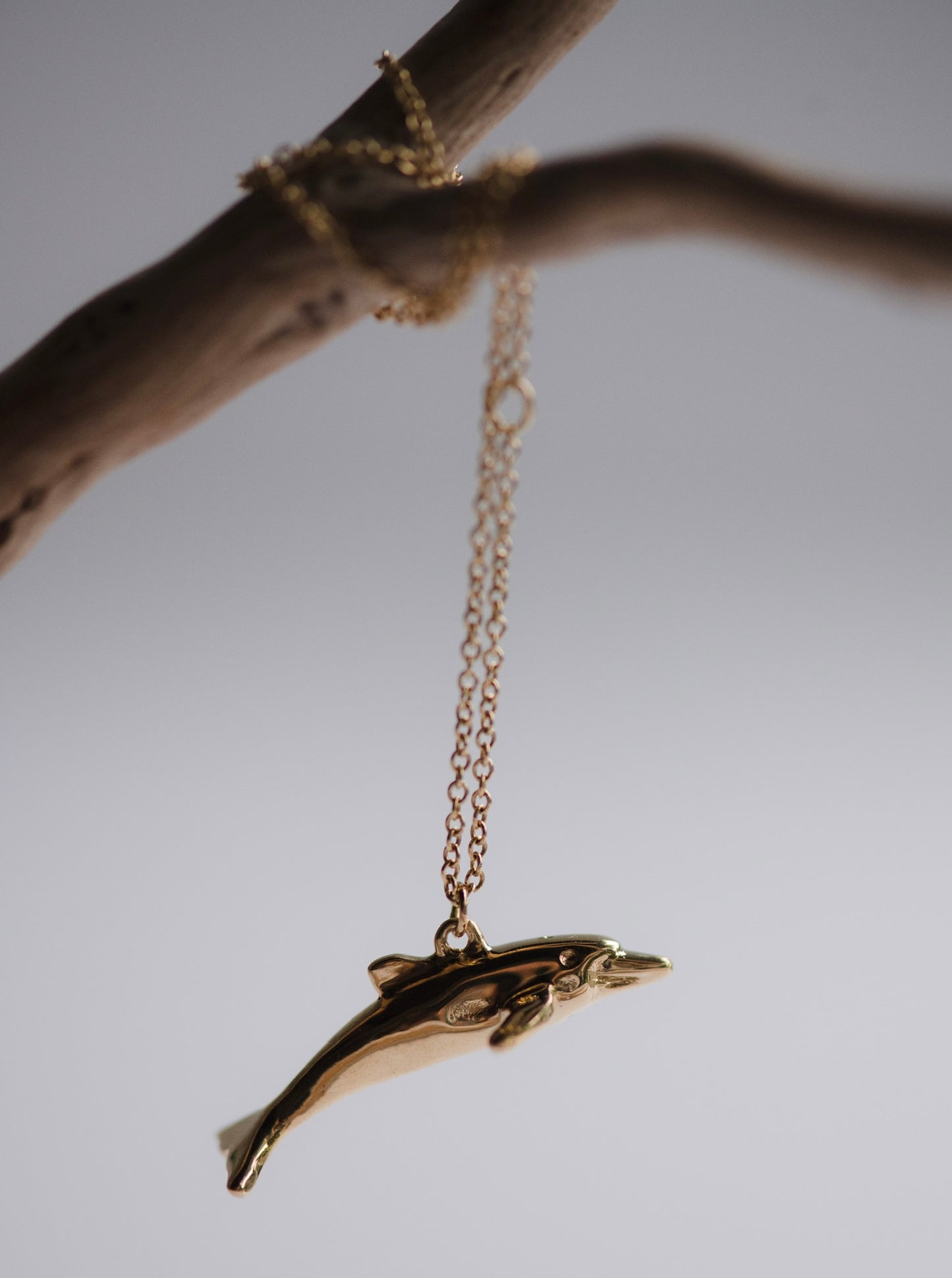 Dolphin Pendant | 18K Gold