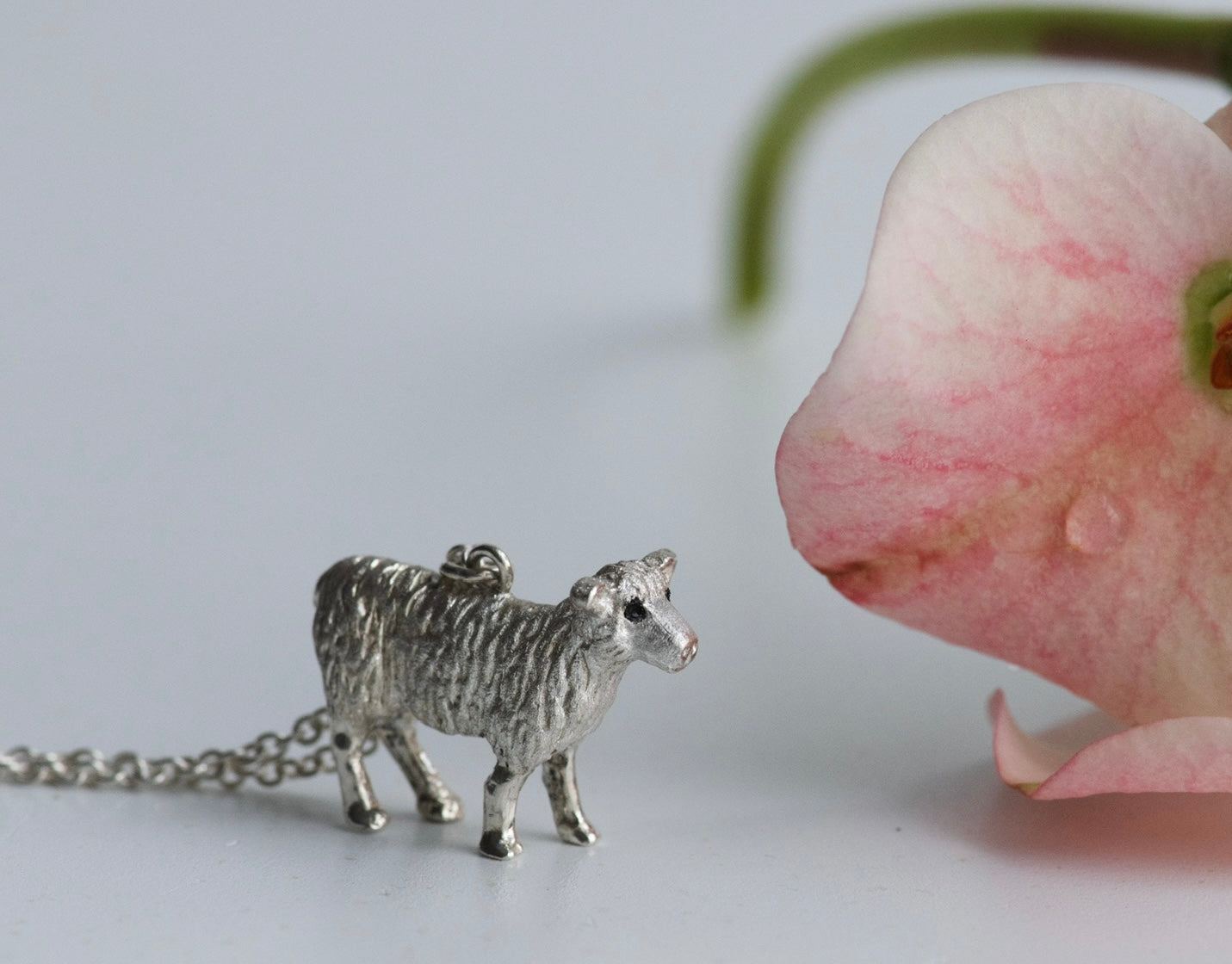 Sheep Pendant | Sterling Silver