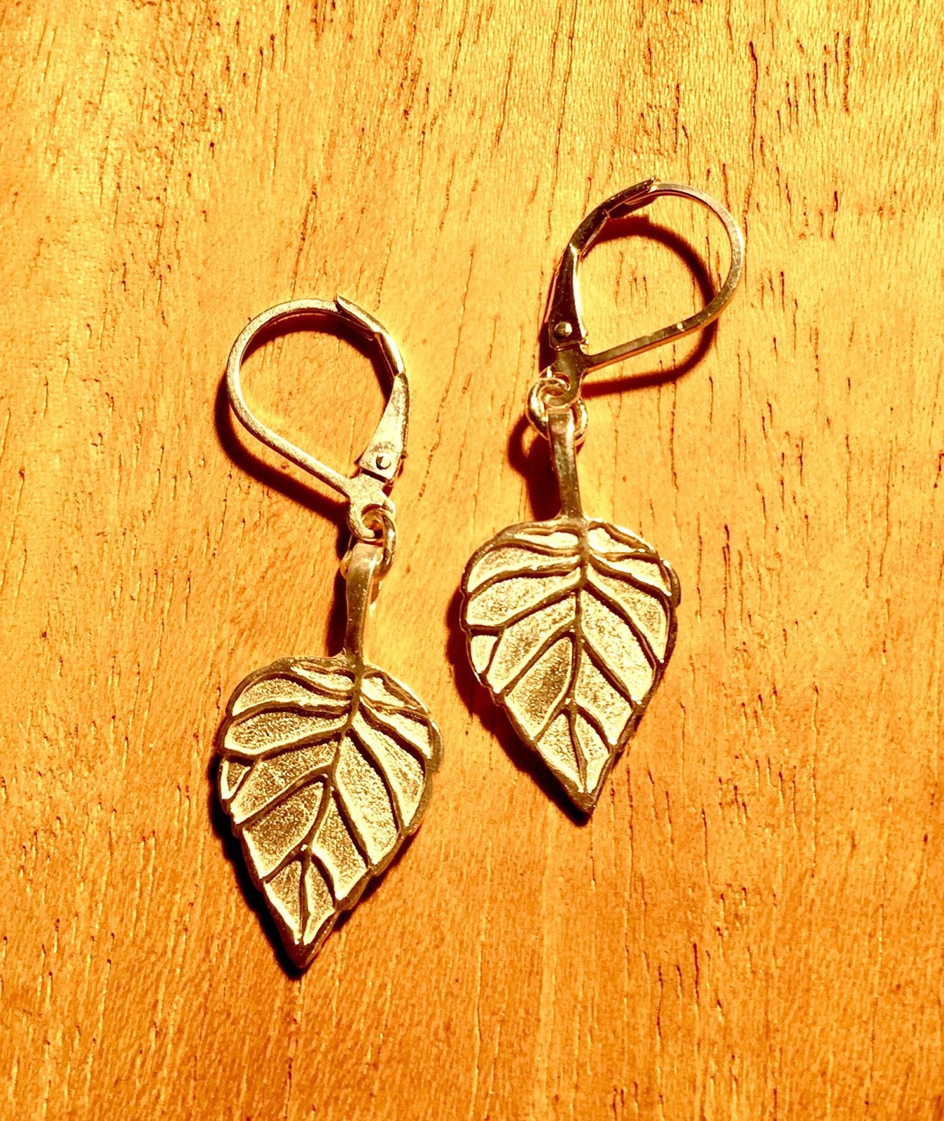 Aspen Leaf Earrings