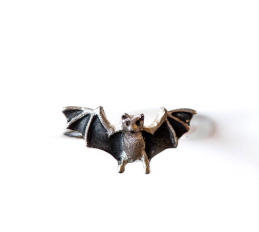 Bat Ring in Sterling Silver