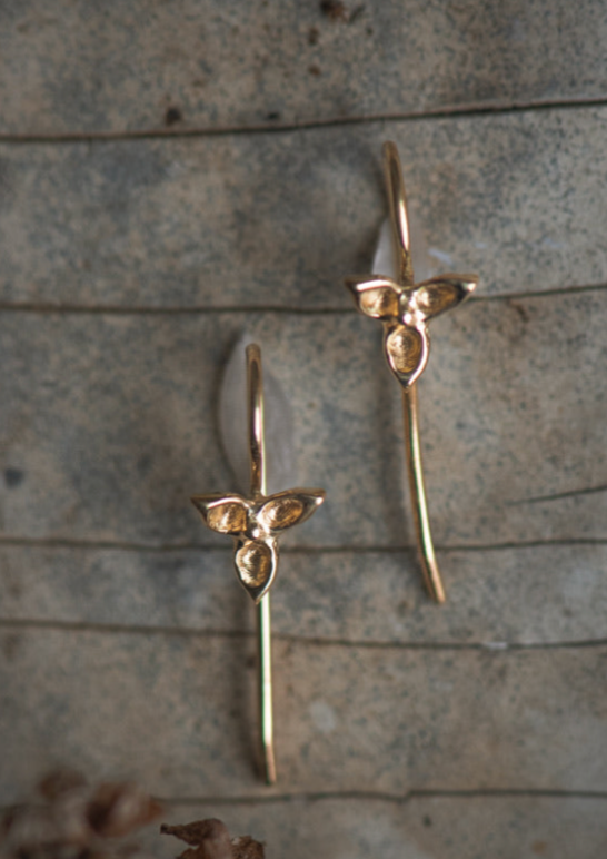 Trillium Hook Earrings