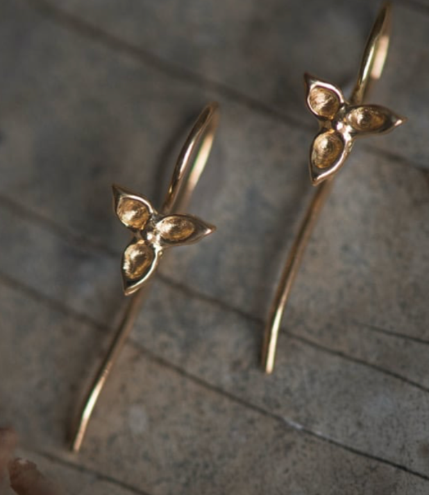 Trillium Hook Earrings