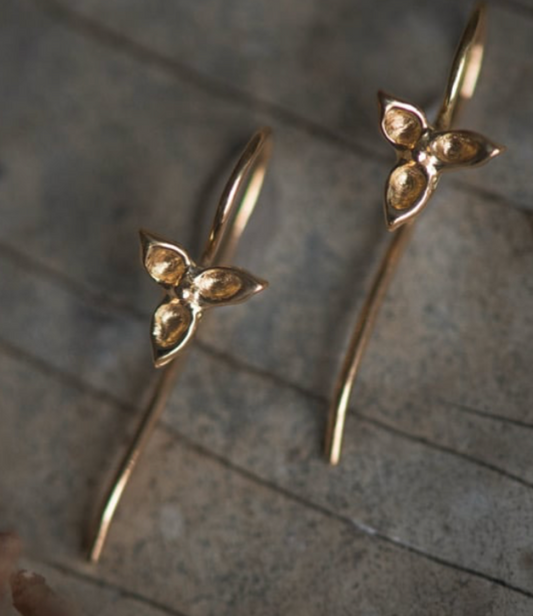 Trillium Hook Earrings