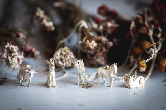 Horse Pendant in Sterling Silver