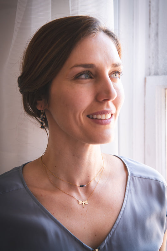 Sapphire Chakra Necklace