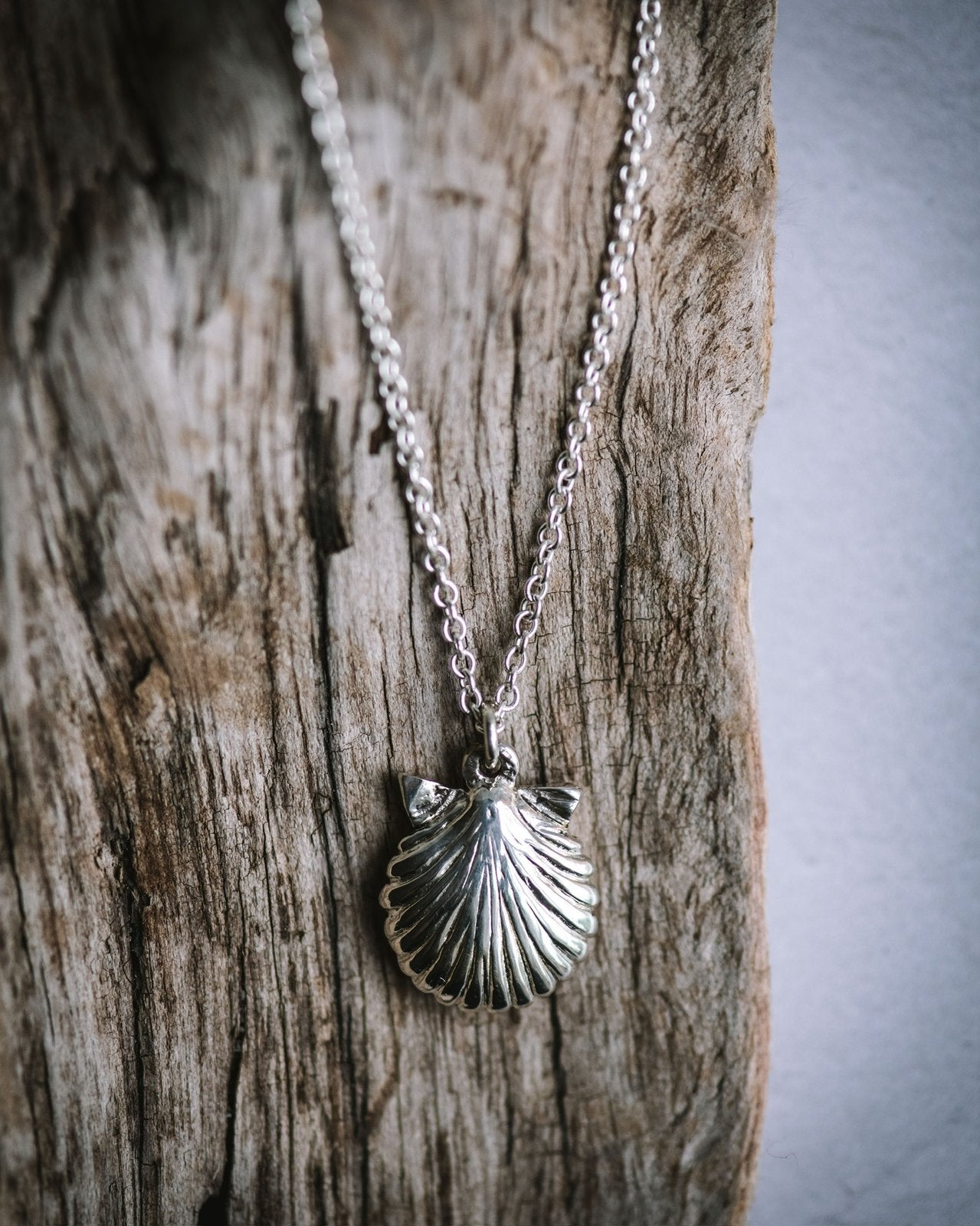 Scallop Shell Necklace